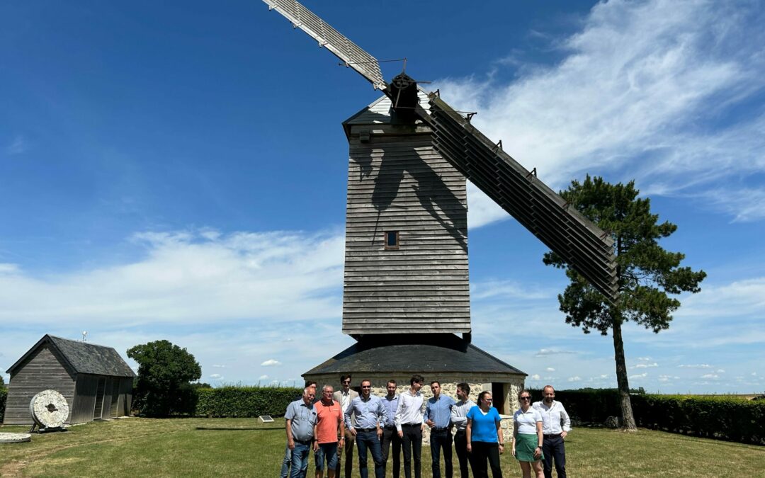 La filière éolienne s’engage dans la restauration du patrimoine public en Eure-et-Loir