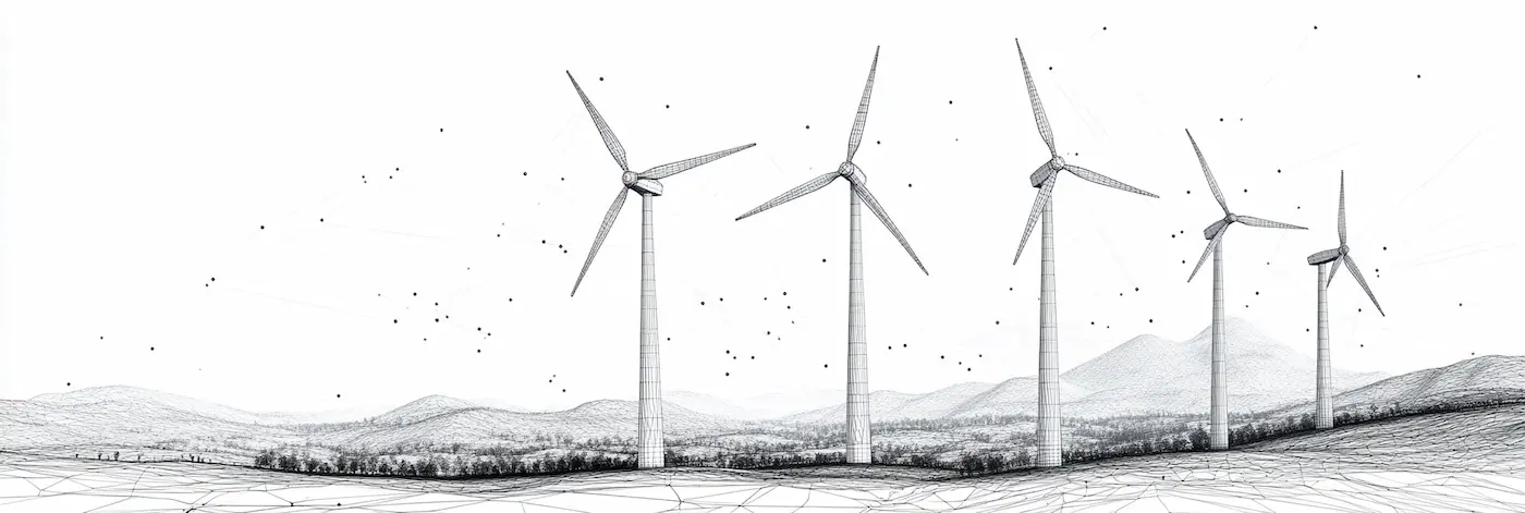 Énergie éolienne : câbles haute tension pour transport efficace